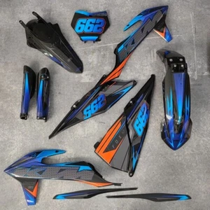 Plastics + Graphics KTM SX SX-F XC XC-F 2019 2020 2021 2022 Custom race number - Picture 1 of 20