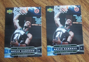 Tarjeta coleccionable Kevin Garnett 2005 Upper Deck #1 NBA Baloncesto Timberwolves - Imagen 1 de 2