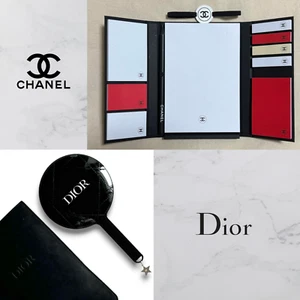 CHANEL LA Collection Sticky Note w/Pencil & Christian Dior Hand Mirror w/Case - Picture 1 of 18