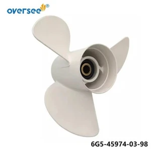 13 3/4X19" Aluminum Propeller 6G5-45974-03-98 For Yamaha 150-175-250 HP Outboard - Picture 1 of 5