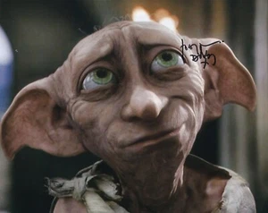 Autógrafo firmado por TOBY JONES 20x25 cm HARRY POTTER en persona autógrafo certificado de autenticidad - Imagen 1 de 1