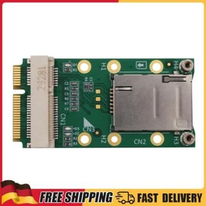 Mini-PCI-E-Adapter mit SIM-Kartensteckplatz für 3G/4G-WWAN-GPS-Karte (selbstelas - Photo 1/3