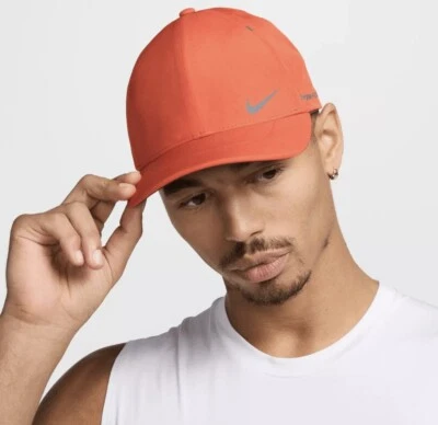 Nike Storm Fit ADV Club Structured AeroBill Cap Orange Unisex Sz M/L FJ6205 633 - Image 1 of 4