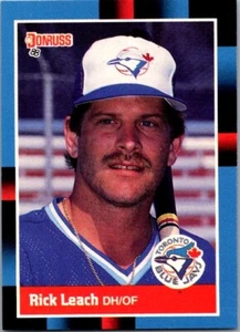 1988 Donruss - Rick Leach #518 - Picture 1 of 2