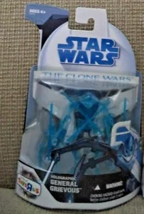 STAR WARS 2008 THE CLONE WARS GENERAL GRIEVOUS HOLOGRAPHIC - Bild 1 von 1