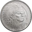 1 oz .999 Fine Silver Round Buffalo Warrior - In Stock