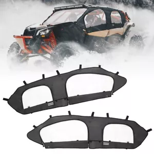 KEMIMOTO X3 Soft Upper Door Set Cab Enclosure For Can-Am Maverick X3 - Picture 1 of 5