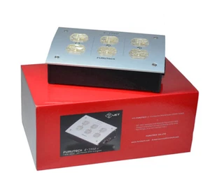 1x Furutech Distributor e-TP60 EE. UU. Barra de alimentación de CA Enchufe dorado  - Imagen 1 de 1