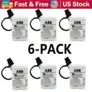6x 3HAC044075-001 -01 7,2V SMB Akku für ABB Roboter CPU ABBTA521 ABB3HAC16831-1 - Bild 1 von 5