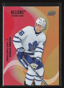 Nicholas Abruzzese 2022-23 Allure Color Flow #SF-19 Red-Orange {1027