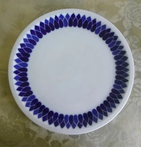 Lovely Arzberg Germany Replacement Dinner Plate *Cobalt Blue Teardrops Border - Picture 1 of 4