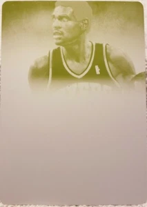 MAURICE MO CHEEKS 2013-14 Panini Immaculate Inscriptions PRINTING PLATE SP #1/1 - Picture 1 of 2
