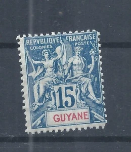French Guiana stamps. 1892 Peace & Commerce 15c Fournier forgery MNH (AR716) - Picture 1 of 2