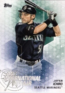 2018 Topps Update An International Affair #IA24 Ichiro Seattle Mariners - Picture 1 of 2