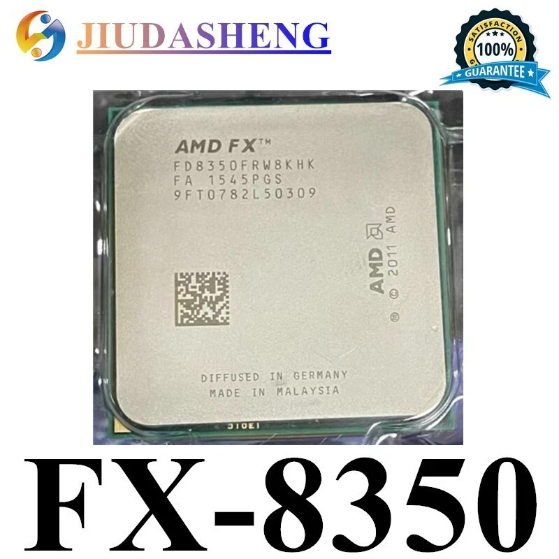 AMD FX-8350 4.0GHz (4.2 GHz Turbo) 8-Core 16M Socket AM3+ CPU Processor FX8350 - Image 1 of 1