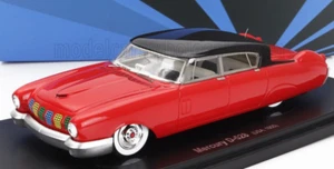 maravilloso modelo de coche MERCURY D-528 PROTOTIPO EE. UU. 1955 - rojo/negro - 1/43 - edición limitada - Imagen 1 de 2