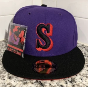 New Era Seattle Mariners 30th Anniversary Hat Club 59FIFTY Fitted Cap Size 7 3/8 - Picture 1 of 5