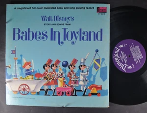 WALT DISNEY'S Babes in Toyland CHILDREN LP DISNEYLAND - Picture 1 of 4