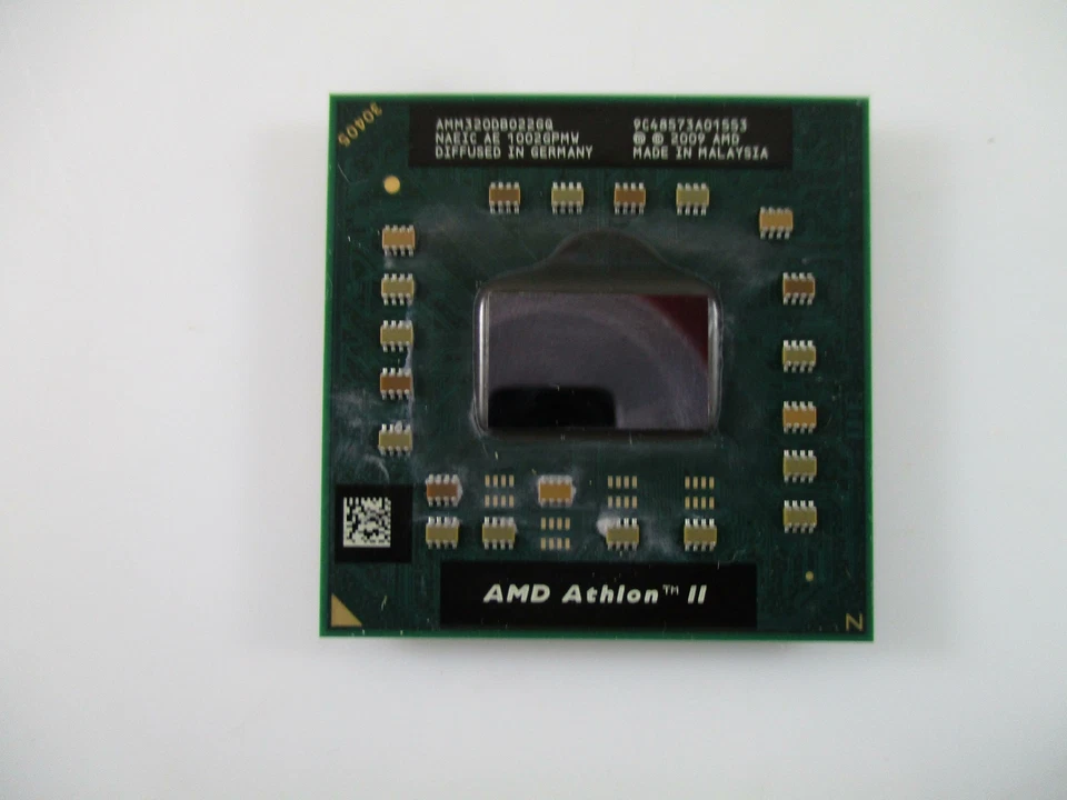 CPU AMD ATHLON II DUAL-CORE MOBILE NAEIC 2.1 GHZ M320 AMM320DBO22GQ ORIGINAL #4 - Imagen 1 de 2
