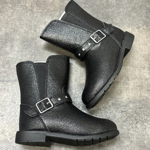 Stride Rite Riding Boots Girls Dressy Shoes Toddler Size 7 Baby Sparkle sr lizz - Picture 1 of 11