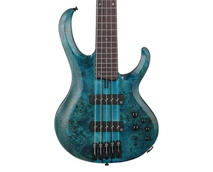 Used Ibanez BTB945COL BTB Standard 5-Str Bass Guitar - Cosmic Blue Low Gloss - Picture 1 of 7