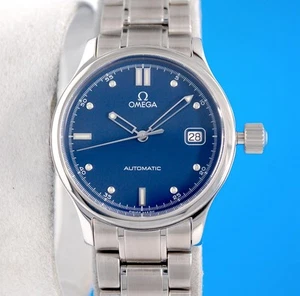 Mens Omega Dynamic Classic watch - Automatic - Blue Dial - 36MM - 5203.80 - Picture 1 of 8