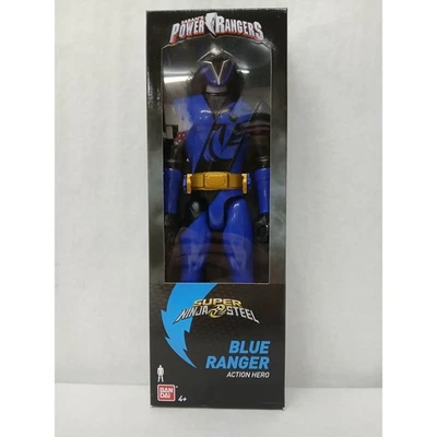 Power Rangers супер ниндзя стали синий рейнджер действие герой 12 дюймов фигурка новый в коробке - Изображение 1 из 4