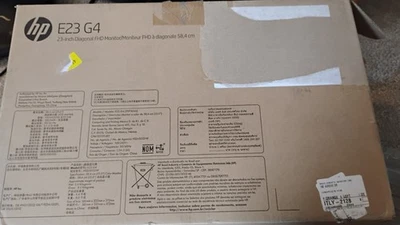 HP E23 G4 23" Full HD IPS LED Monitor - 16:9 Brand New in open box! - Image 1 of 4