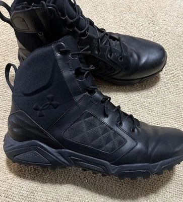 Botas tácticas Under Armour - Negro Cremallera lateral US10.5 Envío gratuito Foto 1 de 4