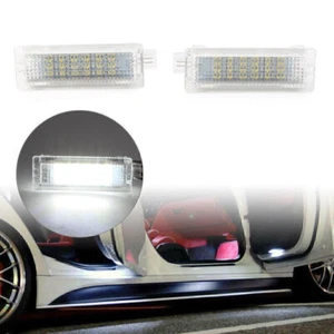2x Xenon White BMW LED Step Courtesy Door Light Lamps For 1 3 5 7 SeriesX3 X5 X6 - Picture 1 of 10