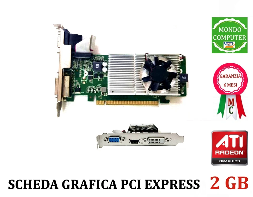 SCHEDA GRAFICA PCI EXPRESS  ASUS HD8570 - Immagine 1 di 1