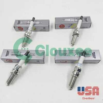 Set of 4 For Mazda CX-5 2013-2015 NGK 94124 Laser Iridium Spark Plugs ILKAR7L11 - Image 1 of 4