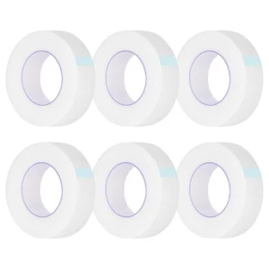 6 Rolls Eyelash Tape Adhesive Eyelash Extension Supplies 10 Yard Each Roll - Picture 1 of 7