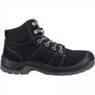 Safety Jogger  Mens  Cotton Workwear Lace-Up  Boots Black