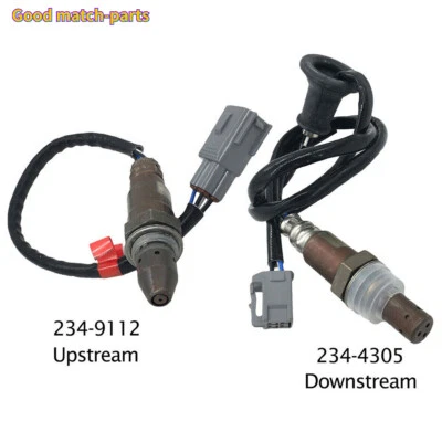 2 peças sensor de oxigênio up&downstream para 2011-2013 Toyota Corolla N/A matriz construída - Imagem 1 de 4