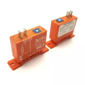 Menge 2 Syrelec SASP10S110AD Zeitverzögerungsrelais, 0,1-10 Sekunden Verzögerung, 110 VAC/DC 7A - Bild 1 von 6