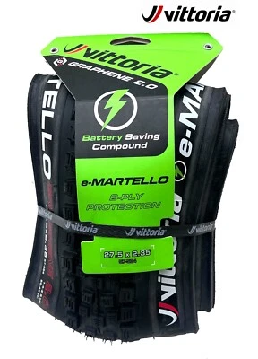 Vittoria E-Martello Enduro Bicycle tire E-Bike MTB 27.5x2.35 4C Tubeless tyre - image 1 of 2