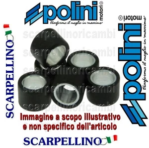 KIT DI 6 RULLI POLINI 20 x 17 PESO 14,7 grammi -ROLLER- POLINI 242.166 - 242166 - Imagen 1 de 1