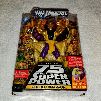 Figura de acción DC Universe Classics GOLDEN PHAROAH EGIPCIO Mattel BAF Validus  Foto 1 de 4