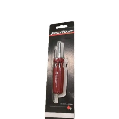 PICQUIC SIXPAC Plus 6 Screwdriver Multi Bit Powerbits Red Canada NEW - Image 1 of 4