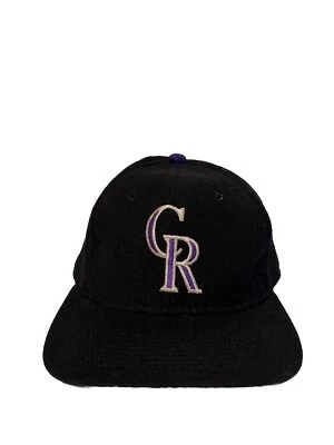 Vintage Sports Specialties Colorado Rockies Fitted Hat Size 7 3/8 100% Wool - Image 1 of 4
