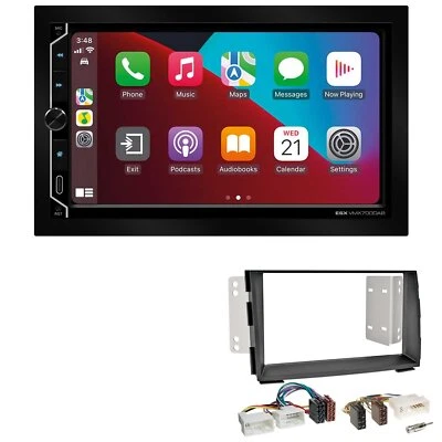 Wifi Apple CarPlay Android Auto DAB+ Autoradio für KIA Venga ab 2009 schwarz - Bild 1 von 4