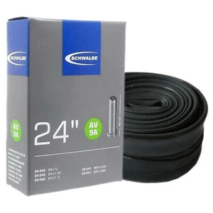 SCHWALBE AV9A 24 x 1.00 Inner Tube 40mm Schrader / Car / Auto Valve - Picture 1 of 7