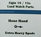 Elgin 18 / 18s Watch, Hour Hand Extra Heavy Spade (Rail Road )
