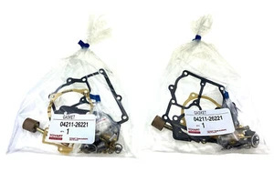 Set Toyota 2T-B Vergaserdichtsatz Celica Corolla Carina Aisan 04211-26221 TA40 - Bild 1 von 4