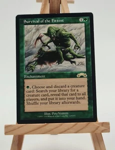 Survival of the Fittest Exodus Magic Karte EN (Überleben der Stärksten) 129/143 - Picture 1 of 2