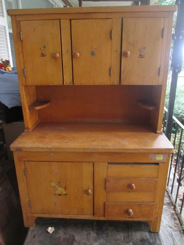 CHILD'S HOOSIER CABINET Cover