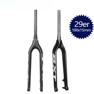 Full Carbon Mbt Fork 29er Mountain Bike Rigid Fork Tapered Thru Axle 100x15mm - Image 1 of 4