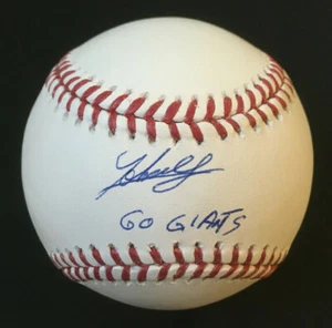 Autógrafo automático Steiner firmado por Johnny Cueto inscrito en béisbol Go Giants Certificado de autenticidad 2 - Imagen 1 de 6