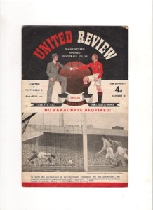 1951/2 Manchester United - Tottenham Hotspur Division 1 -- Meisterschaftssaison - Bild 1 von 1